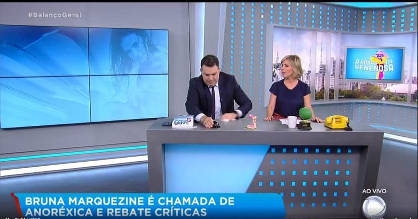 O apresentador Matheus Furlan e a jornalista Keila Jimenez (Imagem: Reprodução) O apresentador Matheus Furlan e a jornalista Keila Jimenez (Imagem: Reprodução)