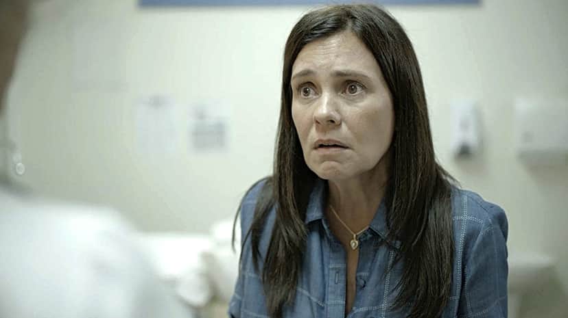 Thelma (Adriana Esteves) em cena de Amor de Mãe Thelma (Adriana Esteves) em cena de Amor de Mãe