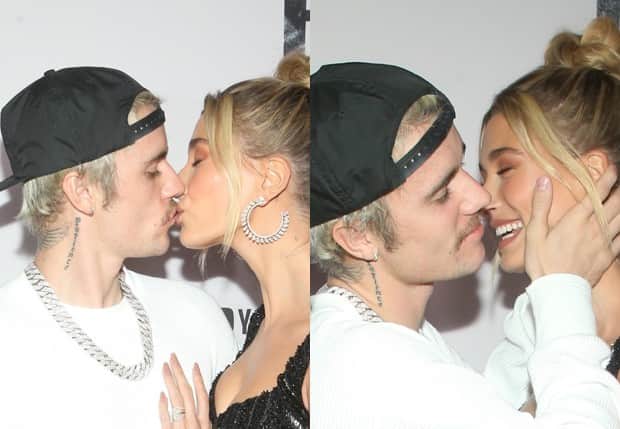 Justin Bieber flagrado aos beijos com a mulher (Foto: BackGrid) Justin Bieber flagrado aos beijos com a mulher (Foto: BackGrid)