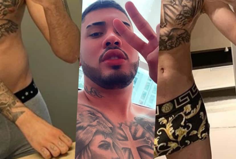 Kevinho surpreendeu a todos ao surgir em cliques de cueca e ser exposto por famoso (Foto reprodução) Kevinho surpreendeu a todos ao surgir em cliques de cueca e ser exposto por famoso (Foto reprodução)