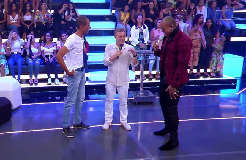 Leo Santana esteve no Caldeirão - Foto: Reprodução Leo Santana esteve no Caldeirão - Foto: Reprodução