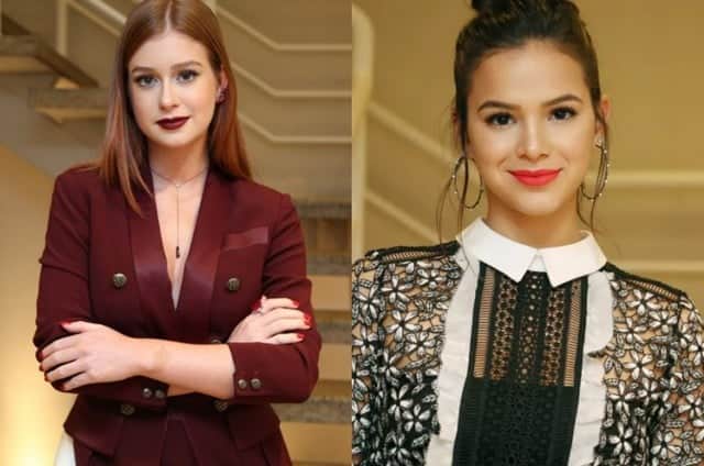 Marina Ruy Barbosa e Bruna Marquezine (Foto: Reprodução) Marina Ruy Barbosa e Bruna Marquezine (Foto: Reprodução)