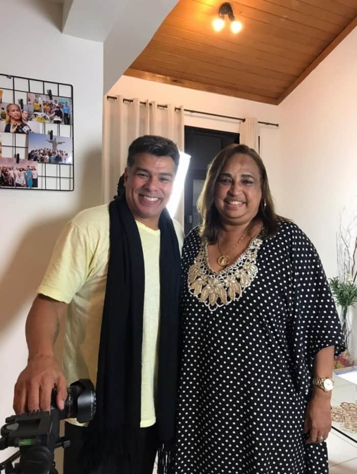 Maurício Mattar e a jornalista Luzia Lacerda (Foto: Reprodução/Instagram) Maurício Mattar e a jornalista Luzia Lacerda (Foto: Reprodução/Instagram)