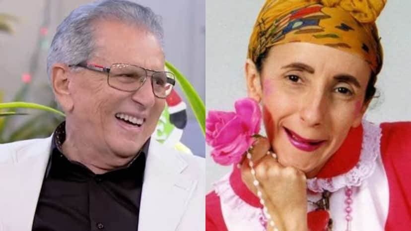Carlos Alberto de Nóbrega e Gorte Milagres (Foto: Divulgação/SBT)