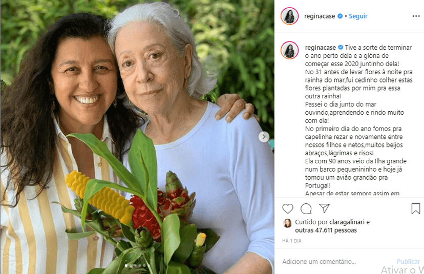 Regina Casé Fernanda Montenegro Regina Casé Fernanda Montenegro