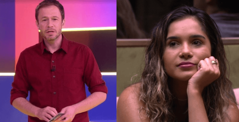 Tiago Leifert dá bronca em brothers após participante não acreditar em seu potencial (Foto: Reprodução) Tiago Leifert dá bronca em brothers após participante não acreditar em seu potencial (Foto: Reprodução)