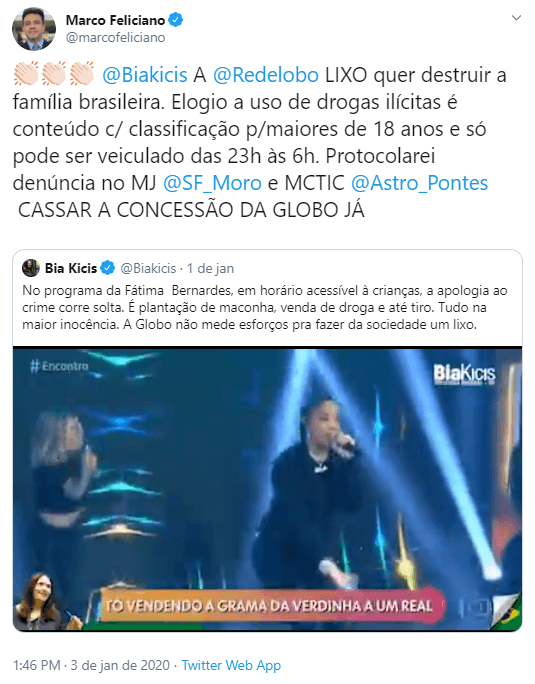 Ludmilla provoca grande consequência para Fátima Bernardes (Foto: Reprodução) Ludmilla provoca grande consequência para Fátima Bernardes (Foto: Reprodução)