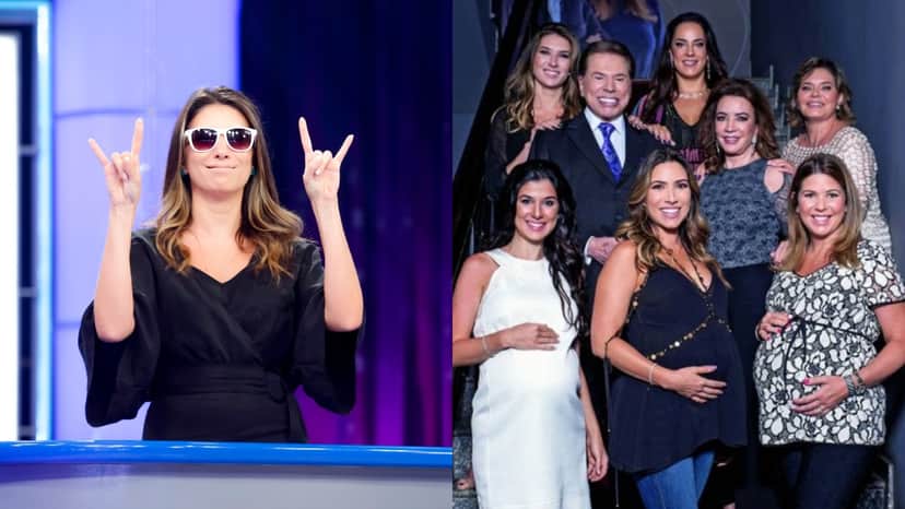 Rebeca Abravanel se destaca na família de Silvio Santos (Foto: Reprodução/SBT/Montagem TV Foco) Rebeca Abravanel se destaca na família de Silvio Santos (Foto: Reprodução/SBT/Montagem TV Foco)