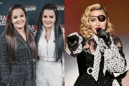 Madonna senta no colo de Maiara durante show e Maraisa ressalta: “Ninguém pra filmar”