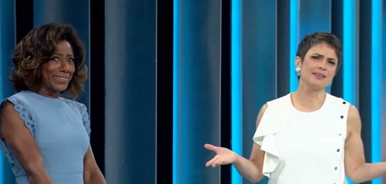 Gloria Maria e Sandra Annenberg Gloria Maria e Sandra Annenberg