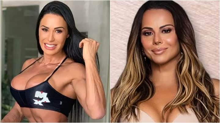 Gracyanne Barbosa e Viviane Araújo seguem em pé de guerra. (Foto: Montagem/Reprodução) Gracyanne Barbosa e Viviane Araújo seguem em pé de guerra. (Foto: Montagem/Reprodução)