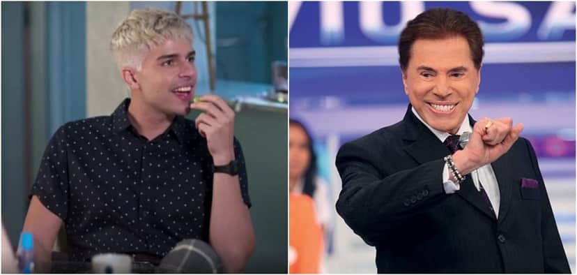 Diego Montez, ator da Globo, é afilhado de Silvio Santos (Reprodução) Diego Montez, ator da Globo, é afilhado de Silvio Santos (Reprodução)