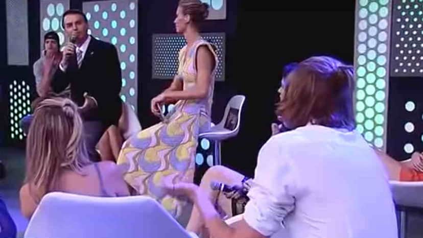 Daniel, participante do BBB, já discutiu com Bolsonaro em programa - Foto: Reprodução Daniel, participante do BBB, já discutiu com Bolsonaro em programa - Foto: Reprodução