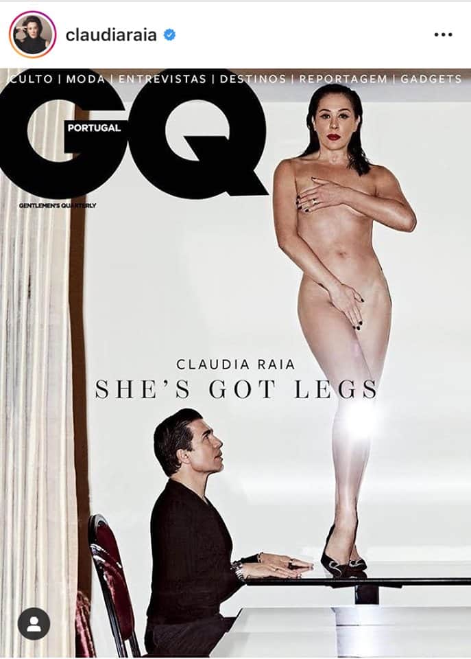 Claudia Raia e seu esposo, Jarbas Homem de Mello estampam a capa da revista portuguesa GQ (Foto: Instagram) Claudia Raia e seu esposo, Jarbas Homem de Mello estampam a capa da revista portuguesa GQ (Foto: Instagram)