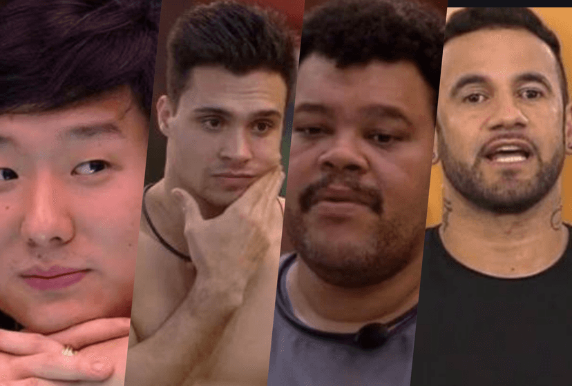 Pyong Lee, Petrix, BPyong Lee, Petrix, Babu e Hadson quem deve ser eliminado?abu e Hadson estão estão no paredão do BBB20 (Foto montagem: TV Foco) Pyong Lee, Petrix, BPyong Lee, Petrix, Babu e Hadson quem deve ser eliminado?abu e Hadson estão estão no paredão do BBB20 (Foto montagem: TV Foco)