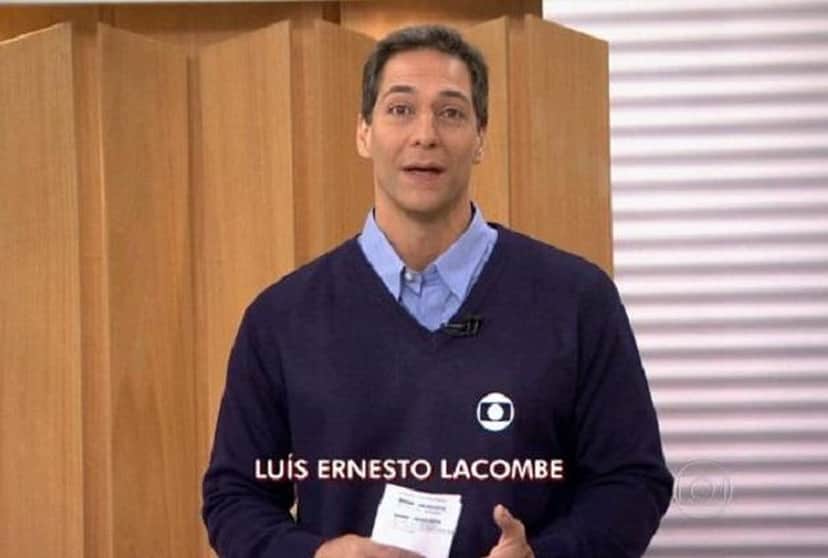 O jornalista Luís Ernesto Lacombe foi da Globo por muito tempo - Foto: Reprodução O jornalista Luís Ernesto Lacombe foi da Globo por muito tempo - Foto: Reprodução