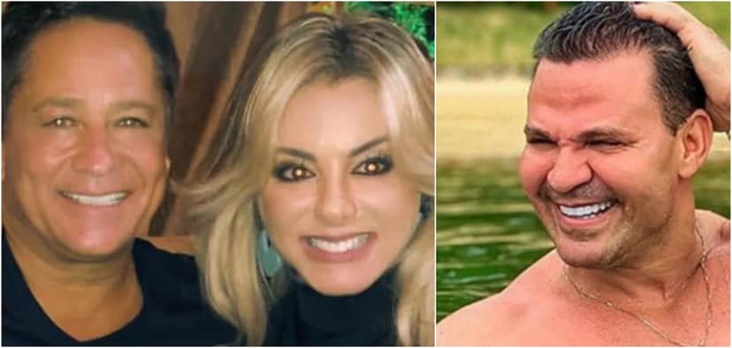 Leonardo Costa e sua esposa, Poliana Rocha, são amigos de Eduardo Costa (Reprodução) Leonardo Costa e sua esposa, Poliana Rocha, são amigos de Eduardo Costa (Reprodução)