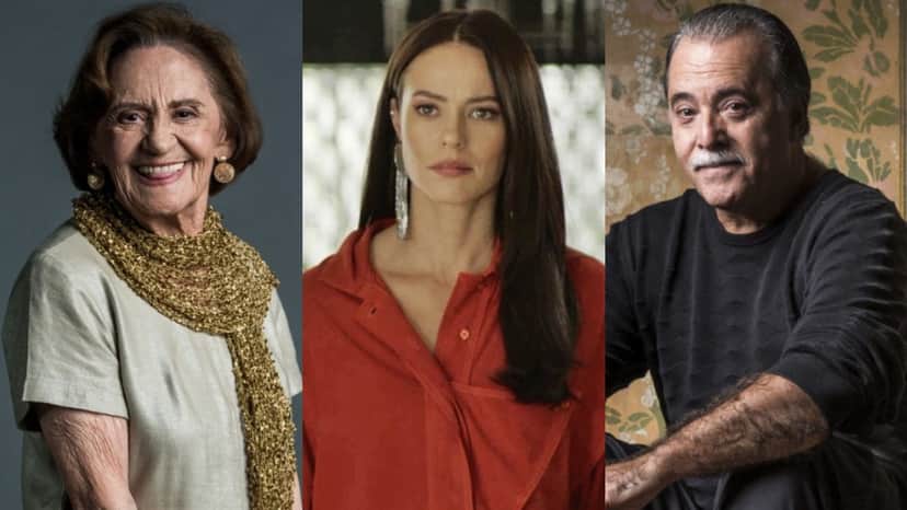Laura Cardoso, Paolla Oliveira e Tony Ramos (Foto: Divulgação/TV Globo/Montagem TV Foco) Laura Cardoso, Paolla Oliveira e Tony Ramos (Foto: Divulgação/TV Globo/Montagem TV Foco)