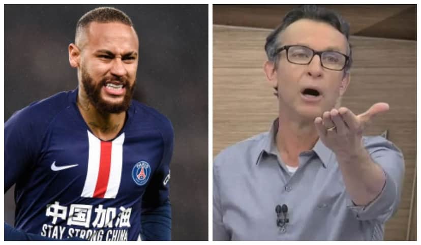 Neymar e Neto (Foto: Reprodução) Neymar e Neto (Foto: Reprodução)