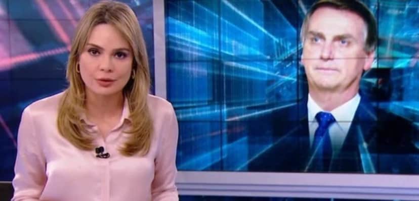 Rachel Sheherazade após ataques contra Jair Bolsonaro já recebeu ameaças de morte (Foto: Reprodução/SBT) Rachel Sheherazade após ataques contra Jair Bolsonaro já recebeu ameaças de morte (Foto: Reprodução/SBT)