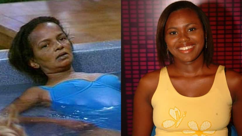Marielza Souza sofreu AVC no "BBB 5" e foi substituída por Aline X9 (Foto: Reprodução/TV Globo) Marielza Souza sofreu AVC no "BBB 5" e foi substituída por Aline X9 (Foto: Reprodução/TV Globo)