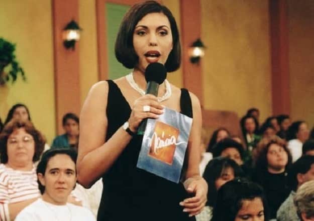 A apresentadora em seu programa 'Márcia' (Foto: reprodução) A apresentadora em seu programa 'Márcia' (Foto: reprodução)