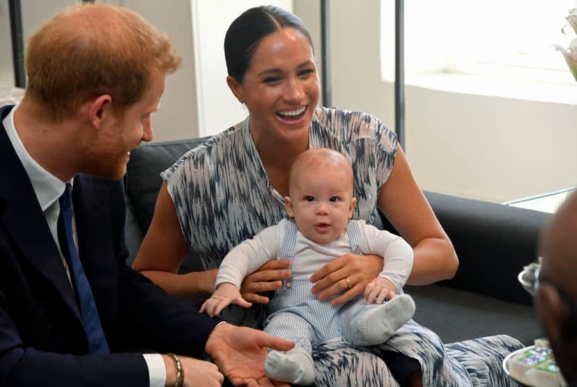 Harry e Meghan são pais de Archie, de 1 ano (Foto: Reprodução) Harry e Meghan são pais de Archie, de 1 ano (Foto: Reprodução)