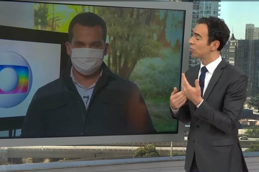 César Tralli se revolta ao vivo com reabertura da cidade César Tralli se revolta ao vivo com reabertura da cidade