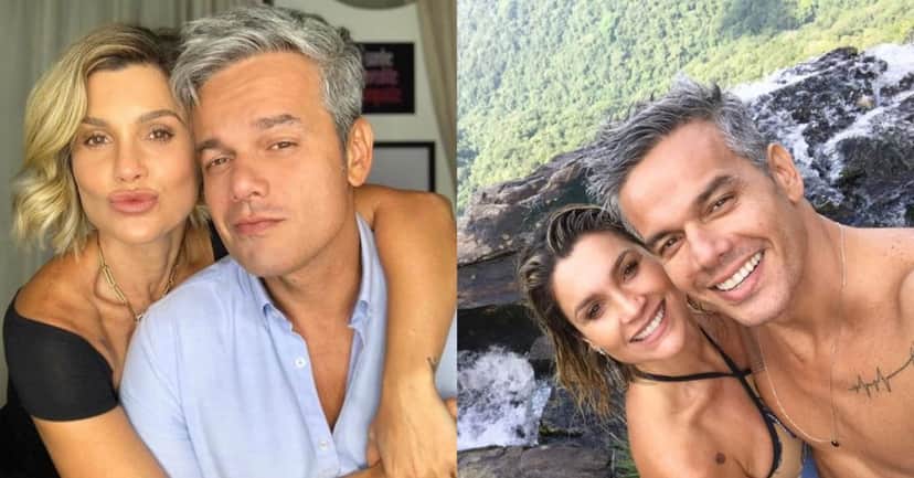 Flávia Alessandra e Otaviano Costa revelam ter ficado excitados durante cena (Foto: Reprodução/Instagram) Flávia Alessandra e Otaviano Costa revelam ter ficado excitados durante cena (Foto: Reprodução/Instagram)