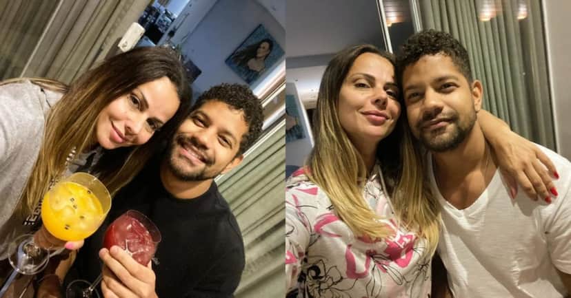Viviane Araújo passa quarentena ao lado do namorado (Foto: Reprodução/Instagram) Viviane Araújo passa quarentena ao lado do namorado (Foto: Reprodução/Instagram)