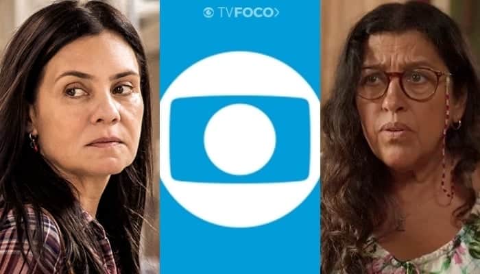Adriana Esteves e Regina Casé, protagonistas de Amor de Mãe; elenco teve reviravolta em contrato com a Globo (Foto: Reprodução/Globo) Adriana Esteves e Regina Casé, protagonistas de Amor de Mãe; elenco teve reviravolta em contrato com a Globo (Foto: Reprodução/Globo)