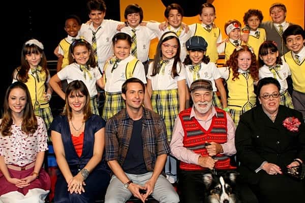 O elenco de Carrossel no SBT (Foto: reprodução/SBT) O elenco de Carrossel no SBT (Foto: reprodução/SBT)