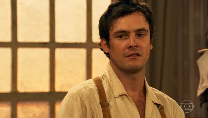 Sergio Guizé (Candinho) em cena de Eta Mundo Bom, sucesso de audiência no Vale a Pena Ver de Novo (Foto: Reprodução/Globo) Sergio Guizé (Candinho) em cena de Eta Mundo Bom, sucesso de audiência no Vale a Pena Ver de Novo (Foto: Reprodução/Globo)