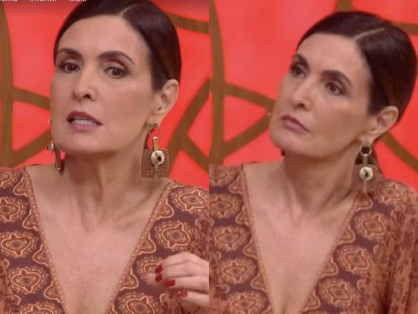 Fátima Bernardes no Encontro de hoje (Foto: Reprodução/TV Globo) Fátima Bernardes no Encontro de hoje (Foto: Reprodução/TV Globo)