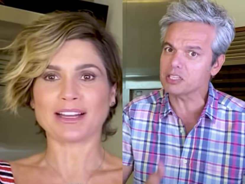 A famosa atriz da Globo e o seu marido Otaviano Costa, Flávia Alessandra agitaram as redes sociais ao falarem sobre assuntos picantes em vídeo polêmico (Foto: Reprodução/Youtube/Montagem TV Foco) A famosa atriz da Globo e o seu marido Otaviano Costa, Flávia Alessandra agitaram as redes sociais ao falarem sobre assuntos picantes em vídeo polêmico (Foto: Reprodução/Youtube/Montagem TV Foco)