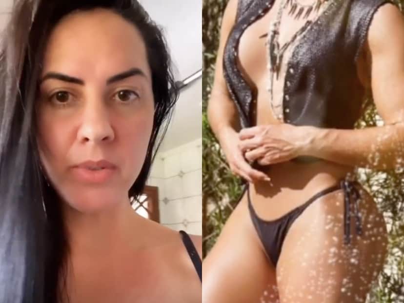 A famosa musa fitness e mulher do cantor sertanejo Zezé Di Camargo, Graciele Lacerda (Foto: Reprodução/Montagem TV Foco) A famosa musa fitness e mulher do cantor sertanejo Zezé Di Camargo, Graciele Lacerda (Foto: Reprodução/Montagem TV Foco)