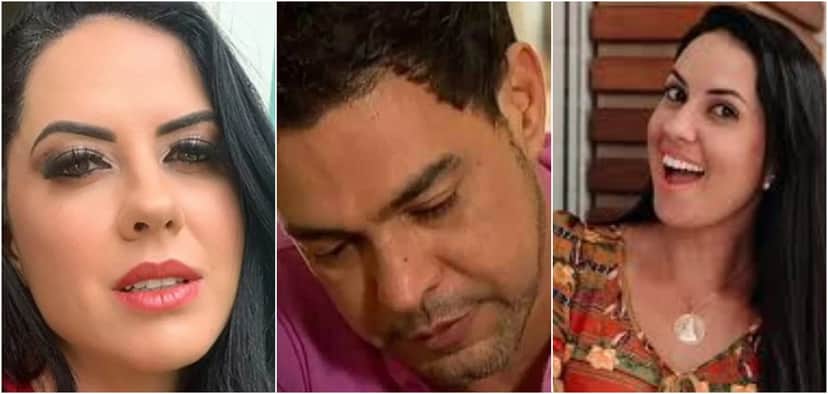 Graciele Lacerda disse que Zezé Di Camargo estava bêbado quando bateu à porta de Denílson (Reprodução) Graciele Lacerda disse que Zezé Di Camargo estava bêbado quando bateu à porta de Denílson (Reprodução)