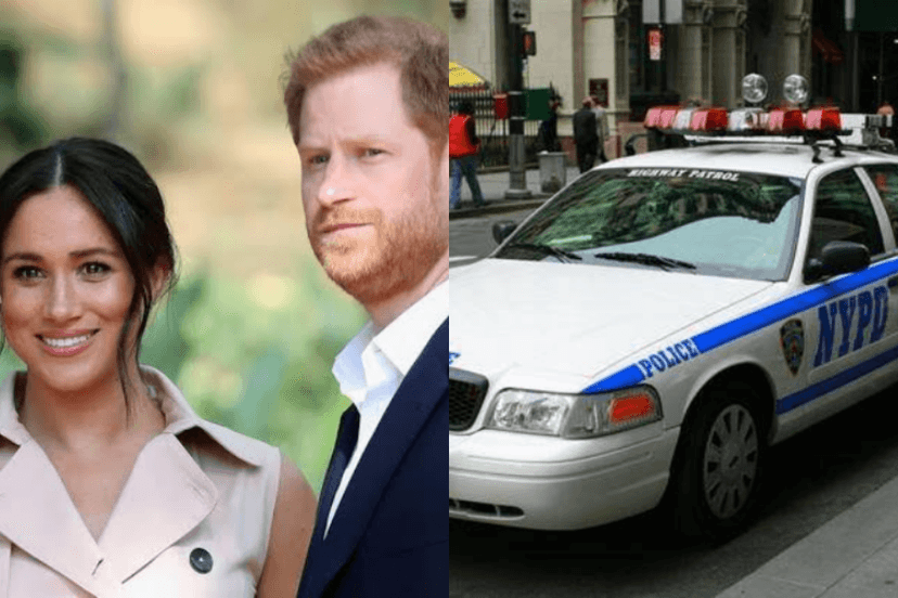 Harry e Meghan recebem polícia e casa (Foto: Reprodução) Harry e Meghan recebem polícia e casa (Foto: Reprodução)