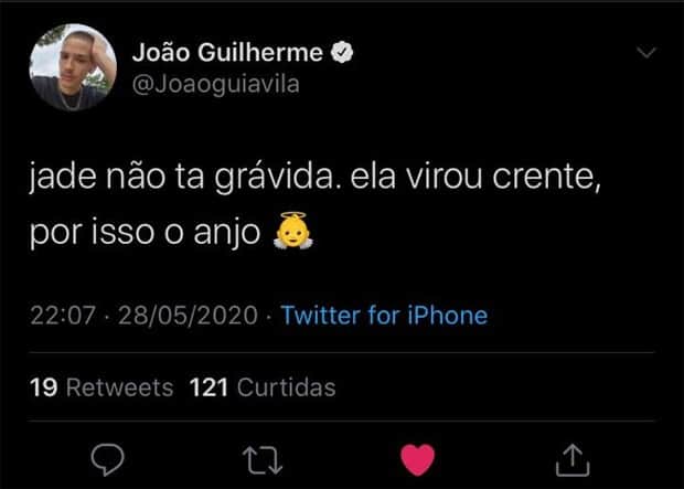 Filho de Leonardo explica suposta gravidez da namorada (Foto: Reprodução) Filho de Leonardo explica suposta gravidez da namorada (Foto: Reprodução)