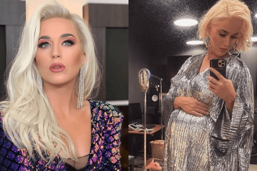 Katy Perry mostra barrigão de oito meses em cliques raros (Foto: Reprodução) Katy Perry mostra barrigão de oito meses em cliques raros (Foto: Reprodução)