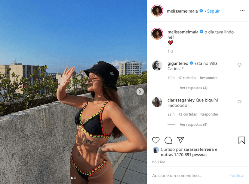 Mel Maia rouba atenção Mel Maia rouba atenção