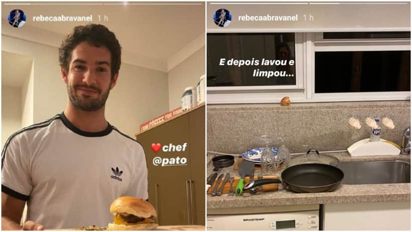 Pato foi exposto por Rebeca Abravanel (Foto: Reprodução/ Instagram) Pato foi exposto por Rebeca Abravanel (Foto: Reprodução/ Instagram)