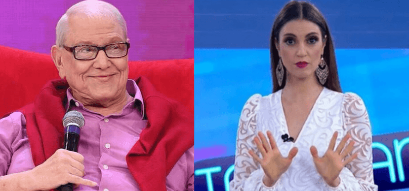 Silvio Santos coloca piadas de Ary Toledo no Triturando (Foto: Reprodução/Montagem) Silvio Santos coloca piadas de Ary Toledo no Triturando (Foto: Reprodução/Montagem)