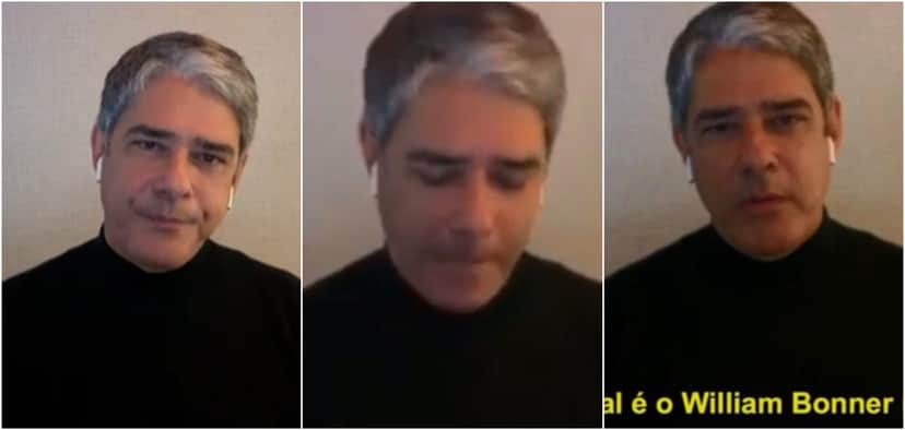 William Bonner concedeu rara entrevista a Pedro Bial (Reprodução: Globo) William Bonner concedeu rara entrevista a Pedro Bial (Reprodução: Globo)