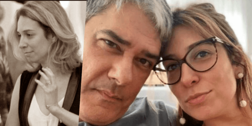 William Bonner vê esposa Natasha Dantas falar o que pensa (Foto montagem) William Bonner vê esposa Natasha Dantas falar o que pensa (Foto montagem)