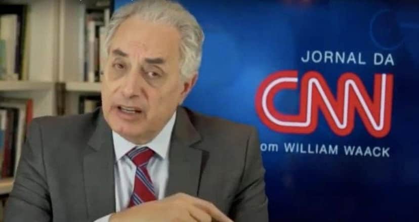 William Waack foi convocado pela CNN Brasil para falar sobre racismo e gerou revolta (Foto: Reprodução) William Waack foi convocado pela CNN Brasil para falar sobre racismo e gerou revolta (Foto: Reprodução)