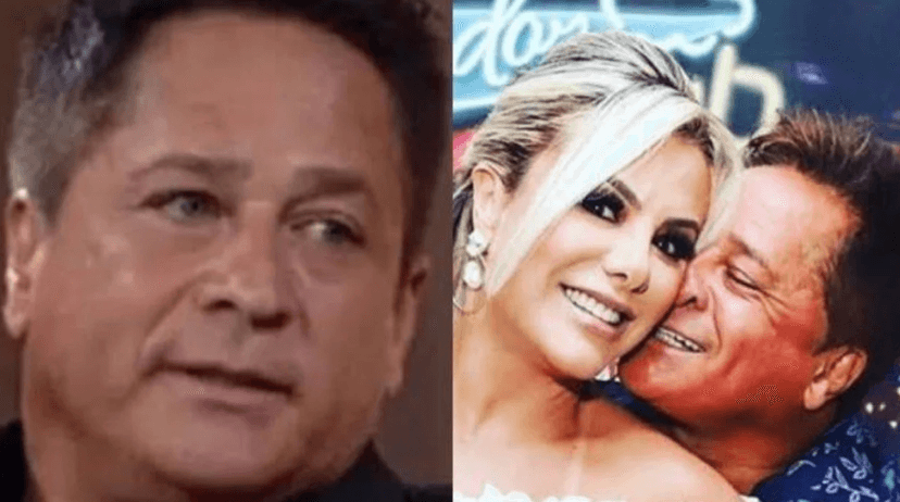 Leonardo e sua esposa, Poliana Rocha (Foto: Divulgação) Leonardo e sua esposa, Poliana Rocha (Foto: Divulgação)