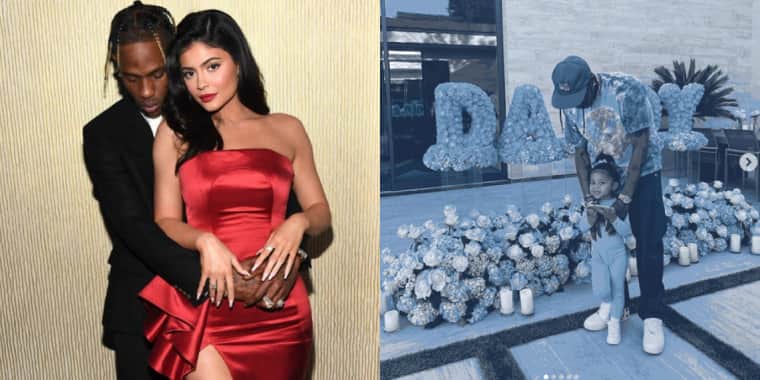 Em comemoração ao dia dos pais, Kylie Jenner organiza festão para ex companheiro, Travis Scott (Foto: Reprodução) Em comemoração ao dia dos pais, Kylie Jenner organiza festão para ex companheiro, Travis Scott (Foto: Reprodução)