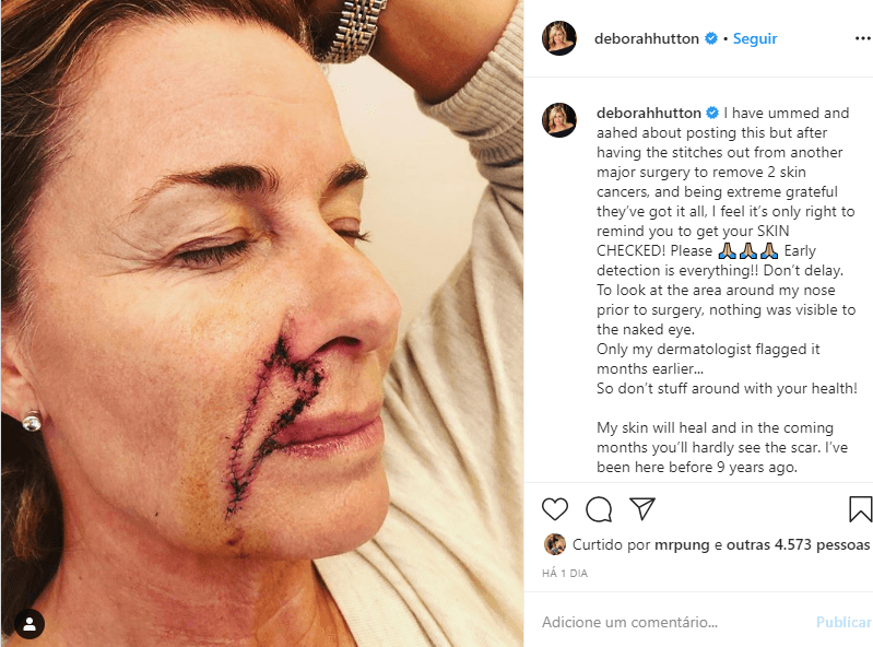 Compartilhamento feito pela apresentadora em seu Instagram (Foto: Reprodução) Compartilhamento feito pela apresentadora em seu Instagram (Foto: Reprodução)