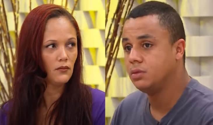 Mulher descobriu no Casos de Família que o marido é gay (Foto: Montagem) Mulher descobriu no Casos de Família que o marido é gay (Foto: Montagem)